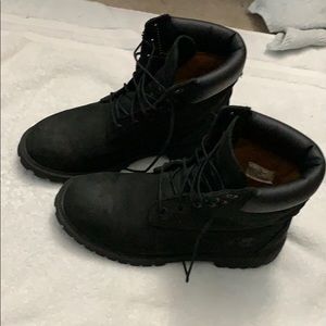 All black timberlands